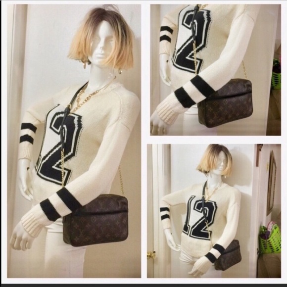 ❌❌Louis Vuitton Monogram Clutch/Crossbody Bag 💼 - Picture 2 of 15